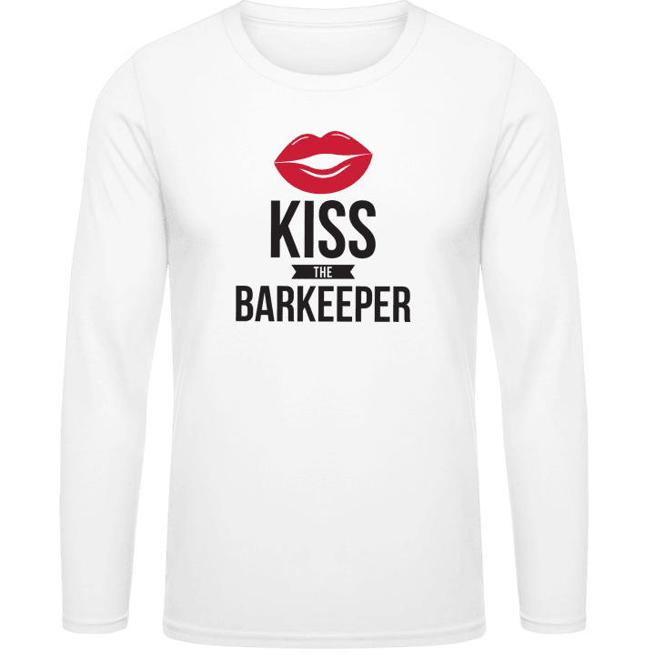 Kiss The Barkeeper T-shirt à manches longues contain pic