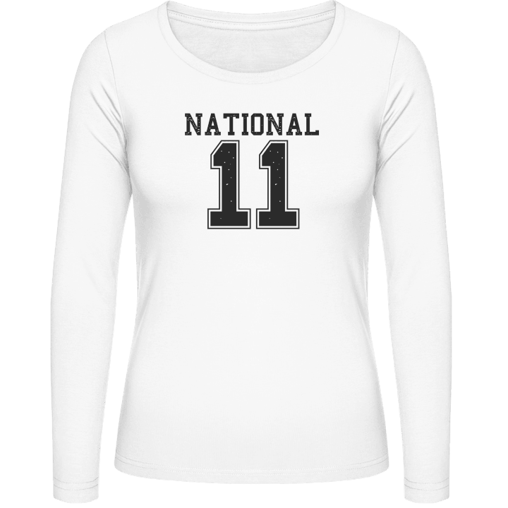National 11 Camicia donna a maniche lunghe contain pic
