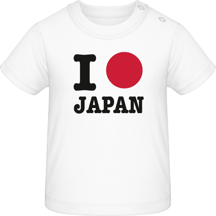 I Love Japan Baby T-skjorte contain pic