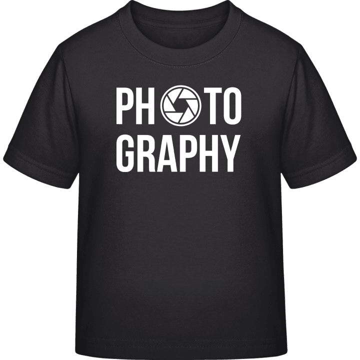 Photography Lens T-shirt för barn contain pic
