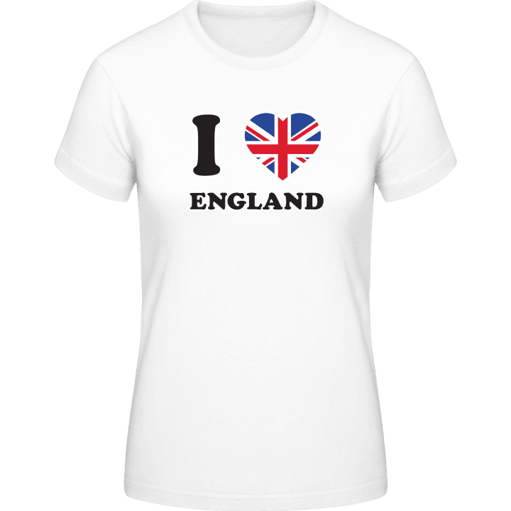 I Love England Vrouwen T-shirt 0 image