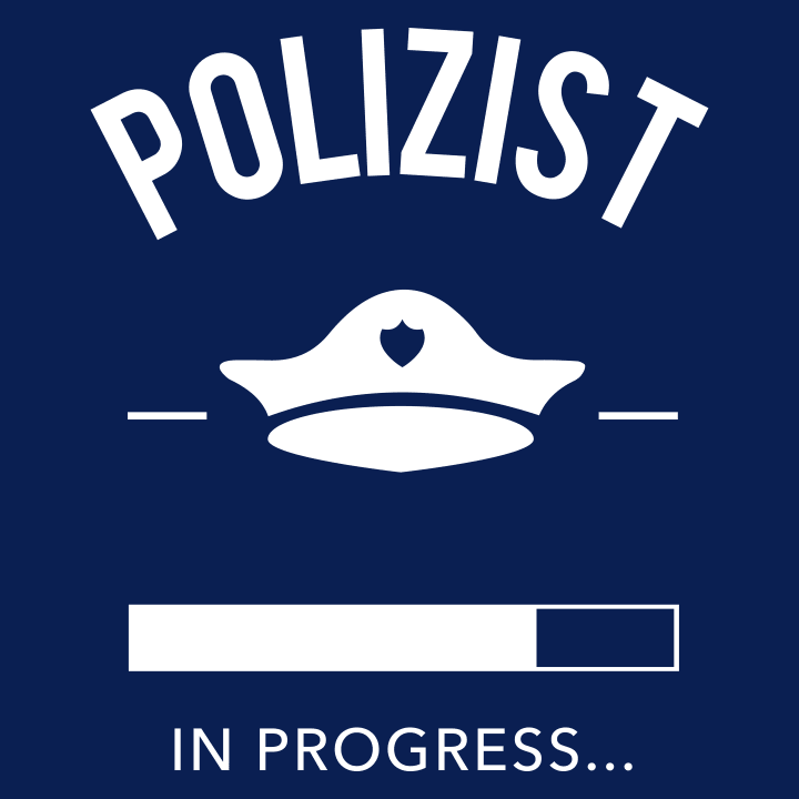 Polizist in progress T-shirt för bebisar 0 image