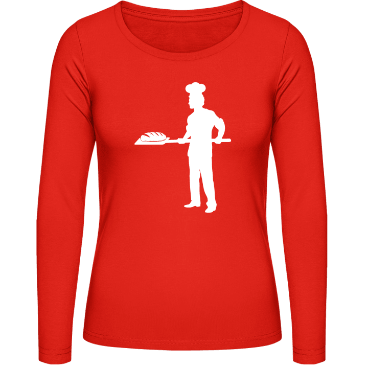 Bäcker Frauen Langarmshirt contain pic