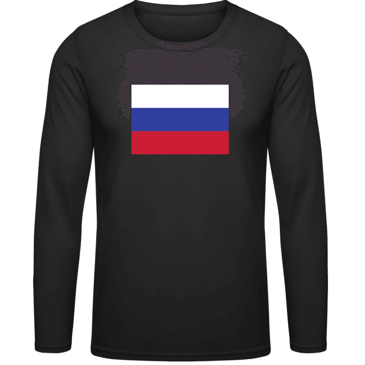 Russian Flag Shirt met lange mouwen contain pic