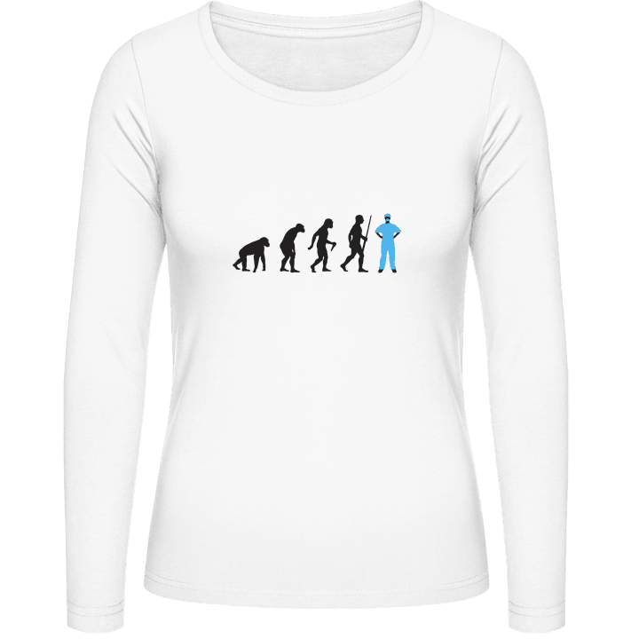 Surgeon Evolution Frauen Langarmshirt contain pic