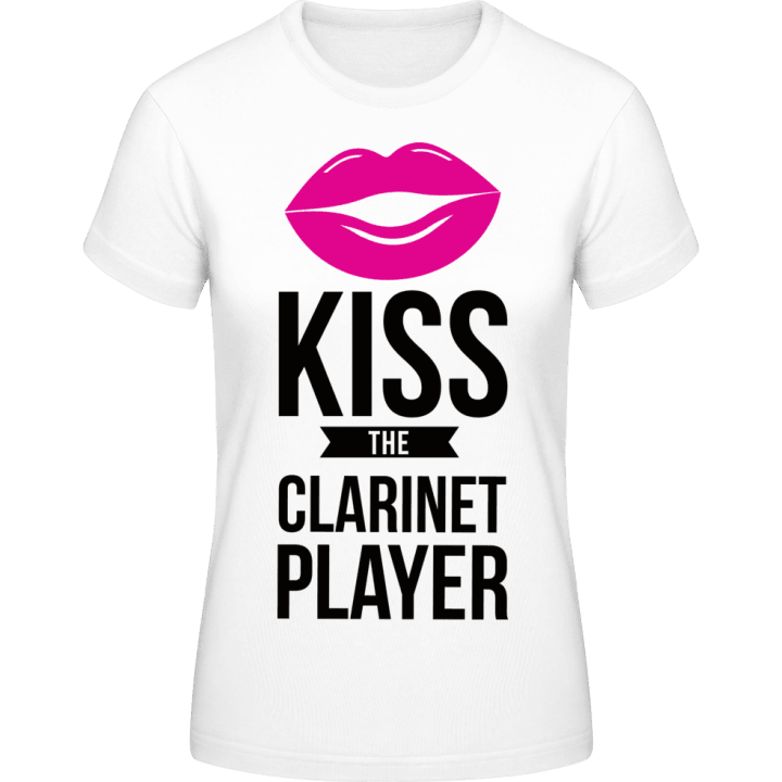 Kiss The Clarinet Player Camiseta de mujer contain pic