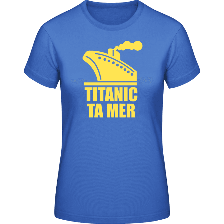Titanic T-shirt pour femme contain pic