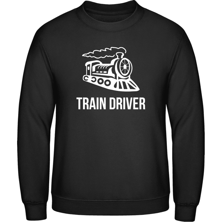 Train Driver Illustration Sweatshirt contain pic