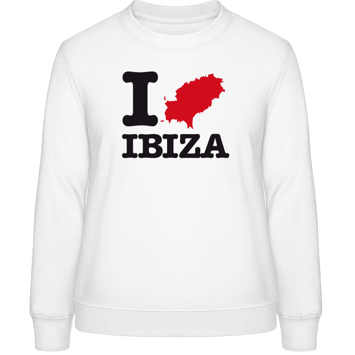 I Love Ibiza Vrouwen Sweatshirt contain pic
