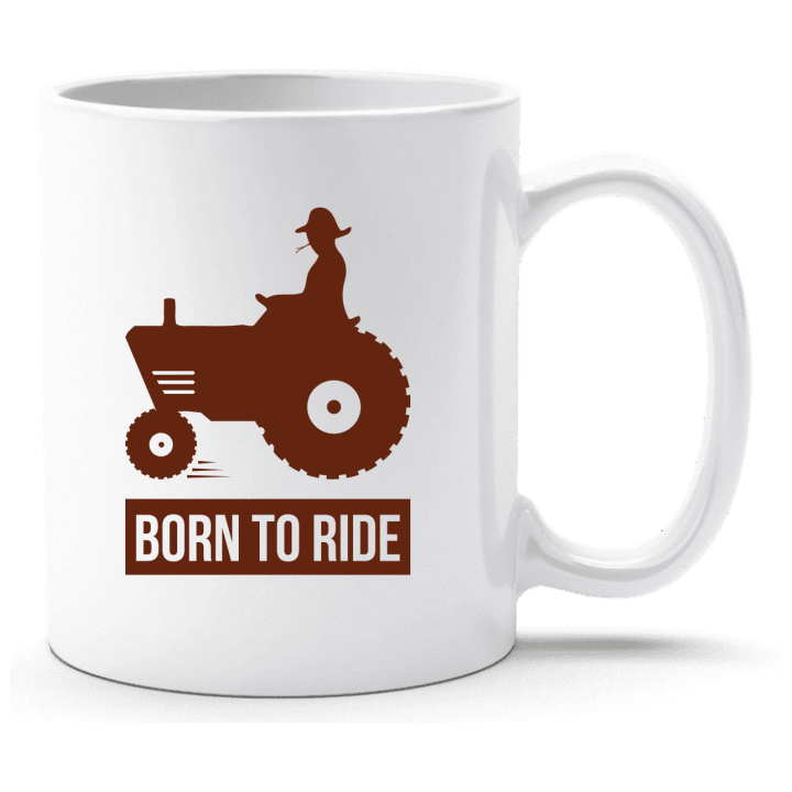 Born To Ride Tractor Tasse contain pic