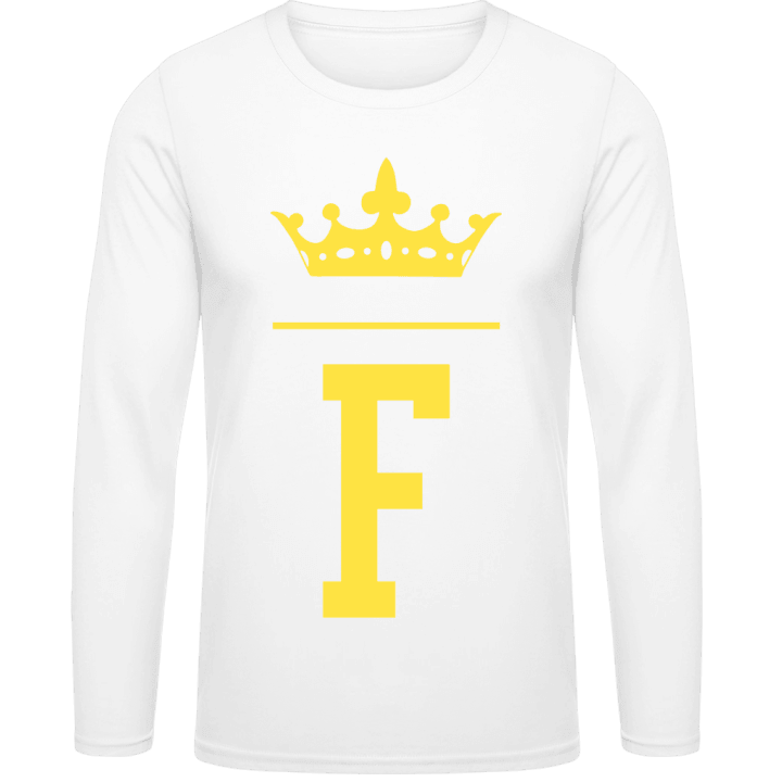 F Royal Initial Shirt met lange mouwen 0 image