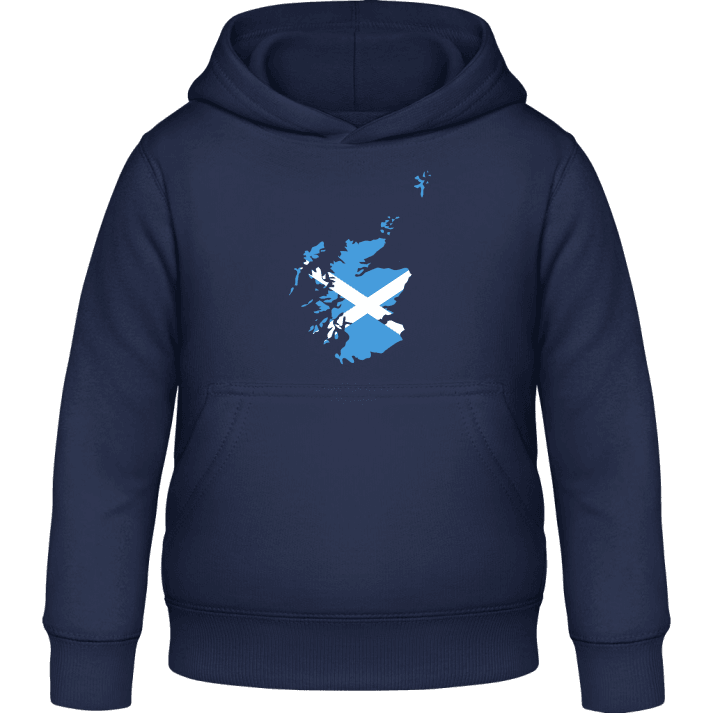 Scotland Map Flag Kids Hoodie contain pic