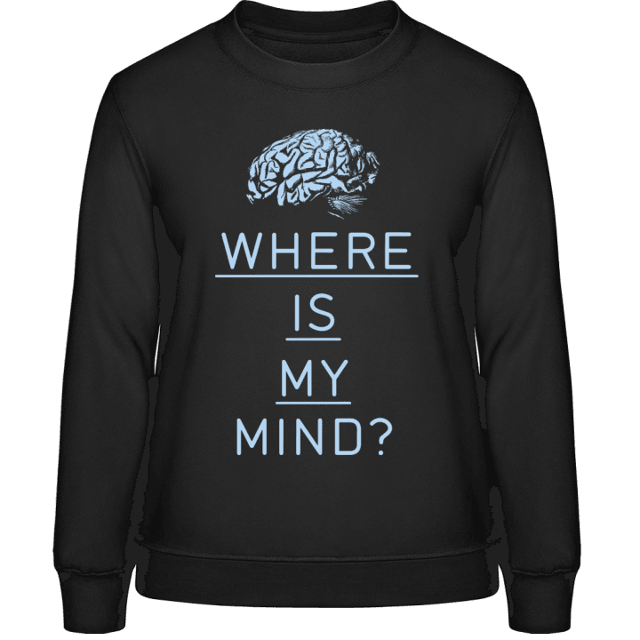 Where Is My Mind Sudadera de mujer contain pic