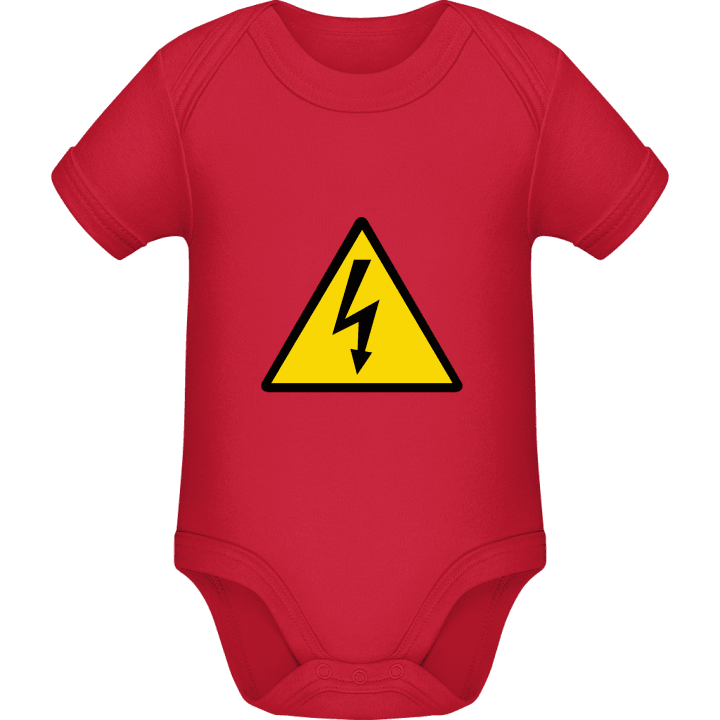 High Voltage Baby Romper contain pic
