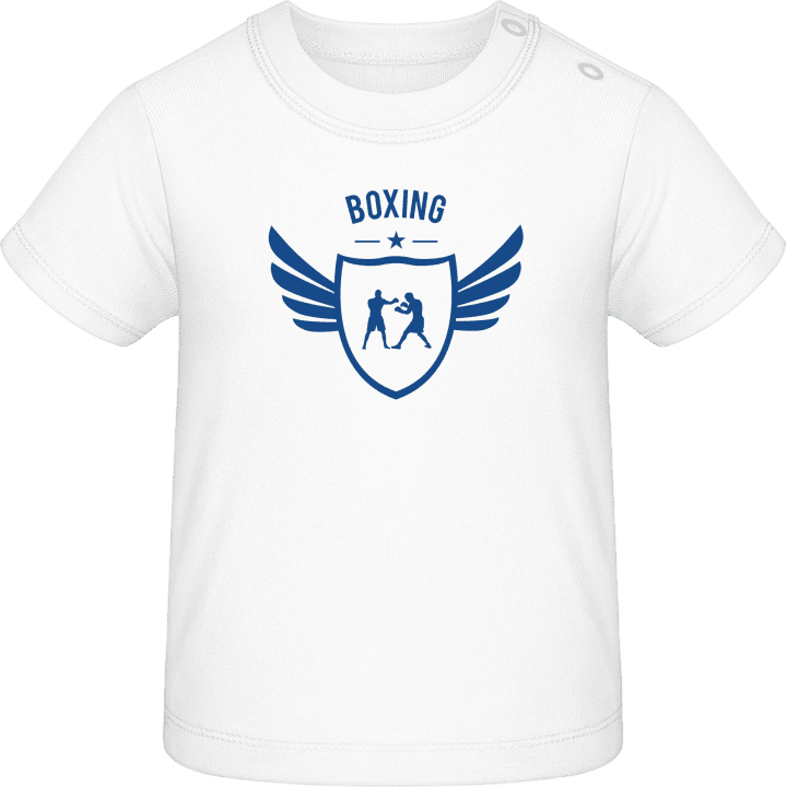 Boxing Winged Baby T-skjorte 0 image