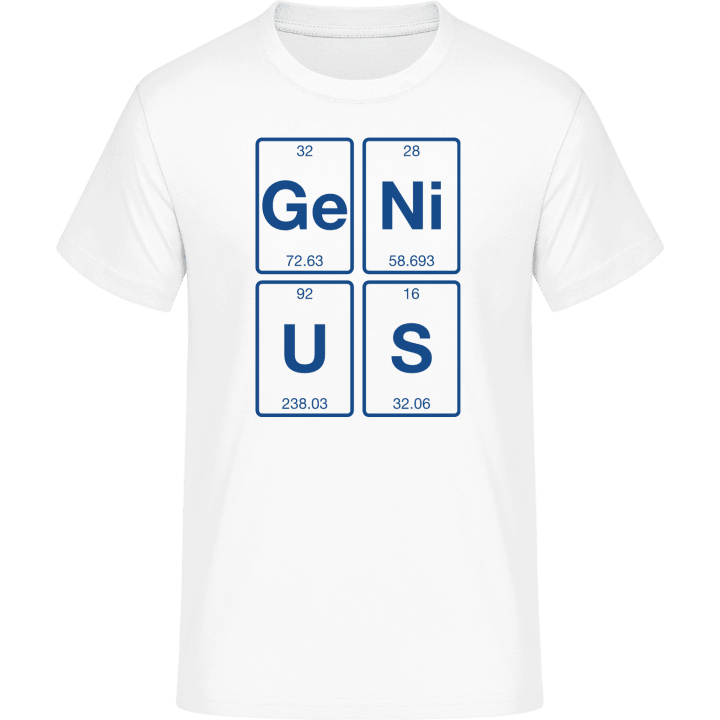 Genius Chemical Elements T-skjorte 0 image