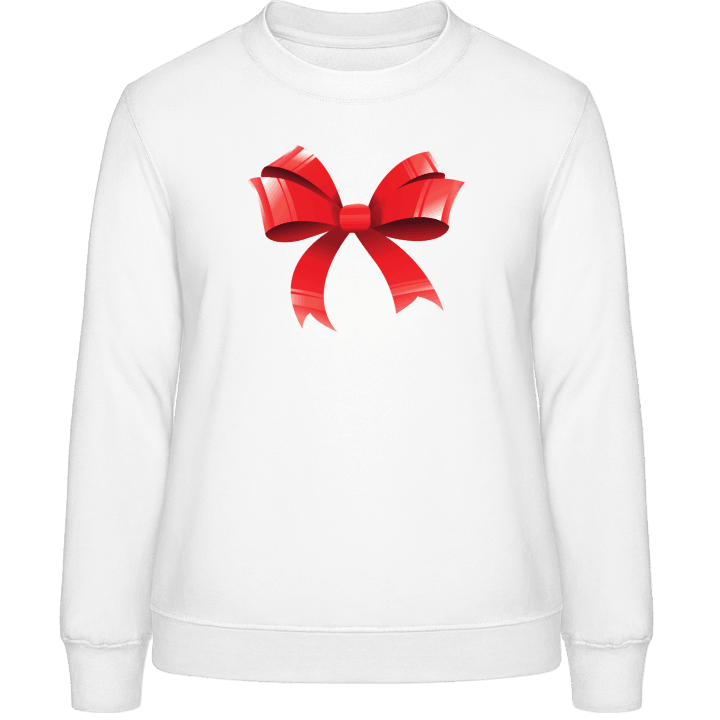 Boucle cadeau rouge Sweat-shirt pour femme 0 image