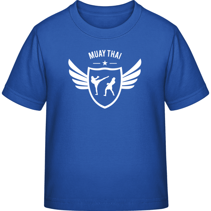 Muay Thai Winged T-shirt för barn contain pic