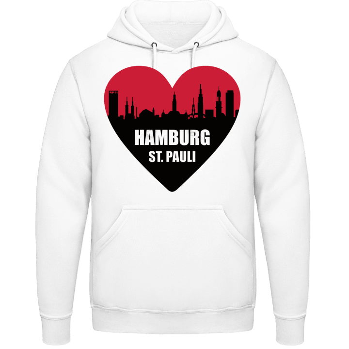 Hamburg St. Pauli Herz Hoodie contain pic