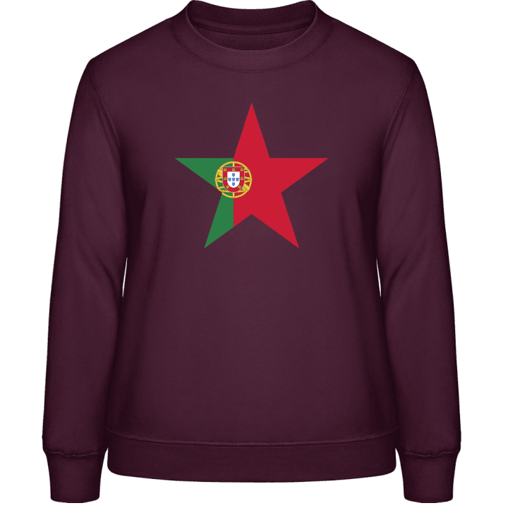 Portuguese Star Sweatshirt för kvinnor contain pic