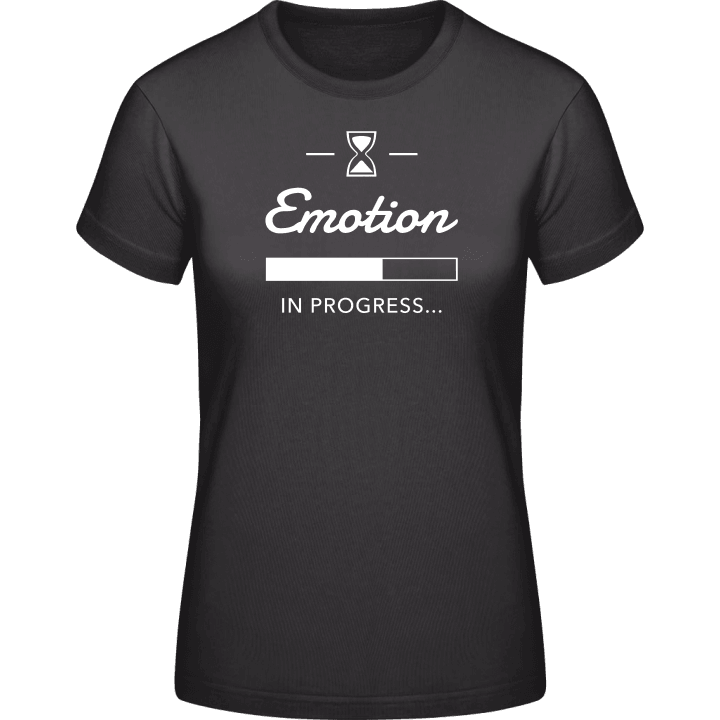 Emotion in Progress T-skjorte for kvinner contain pic