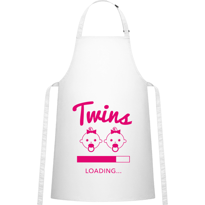 Twins Two Baby Girls Grembiule da cucina 0 image