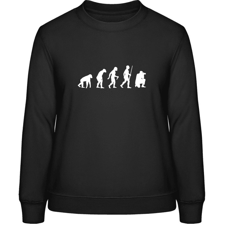 Photographer Evolution Sweatshirt för kvinnor contain pic