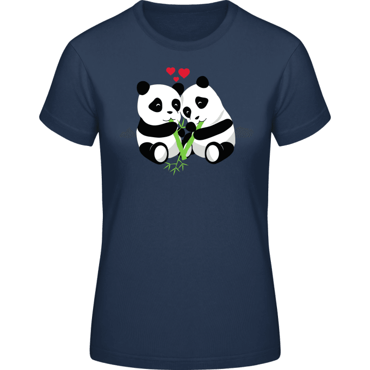 Panda Love T-shirt för kvinnor 0 image