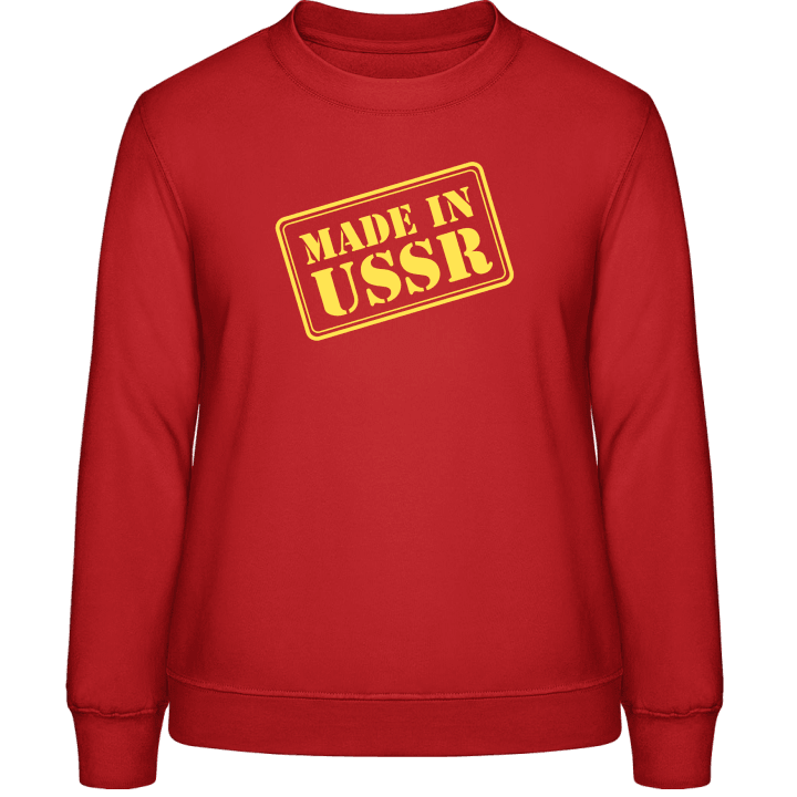 Made In USSR Sweatshirt för kvinnor contain pic