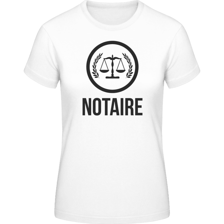 Notaire blason T-skjorte for kvinner contain pic