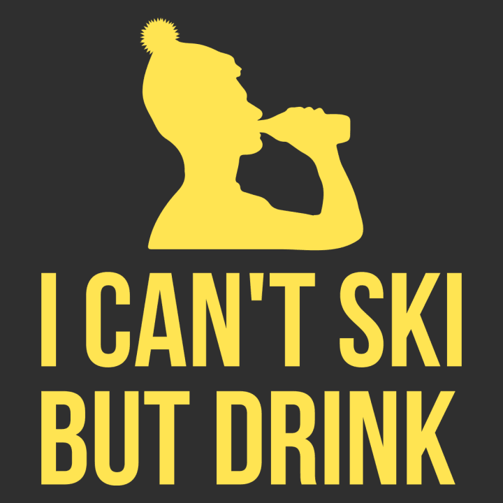 I Can't Ski But Drink T-shirt à manches longues 0 image