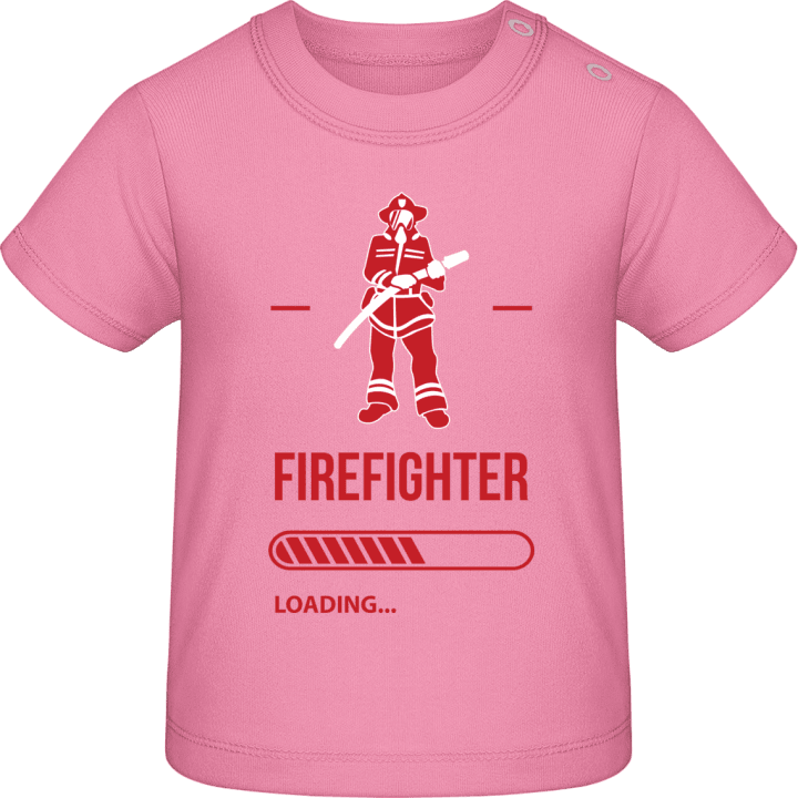 Firefighter Loading Camiseta de bebé contain pic