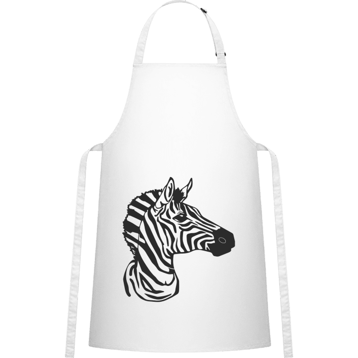 Zebra Head Kitchen Apron 0 image