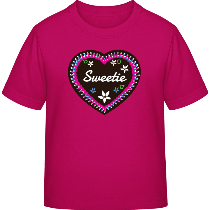 Sweetie Gingerbread heart Kinderen T-shirt contain pic