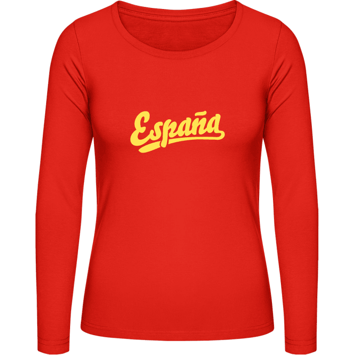 España Women long Sleeve Shirt contain pic