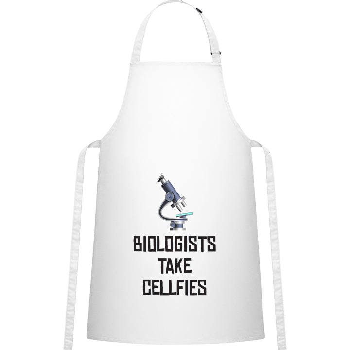 Biologists Take Cellfies Kitchen Apron contain pic