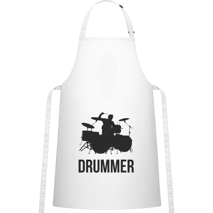 Drummer Delantal de cocina contain pic