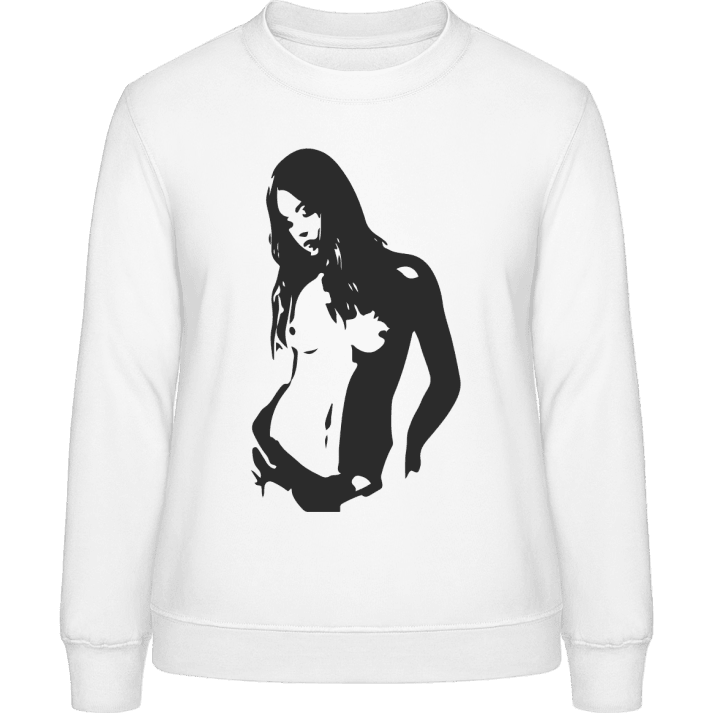 Naked Woman Sweat-shirt pour femme contain pic