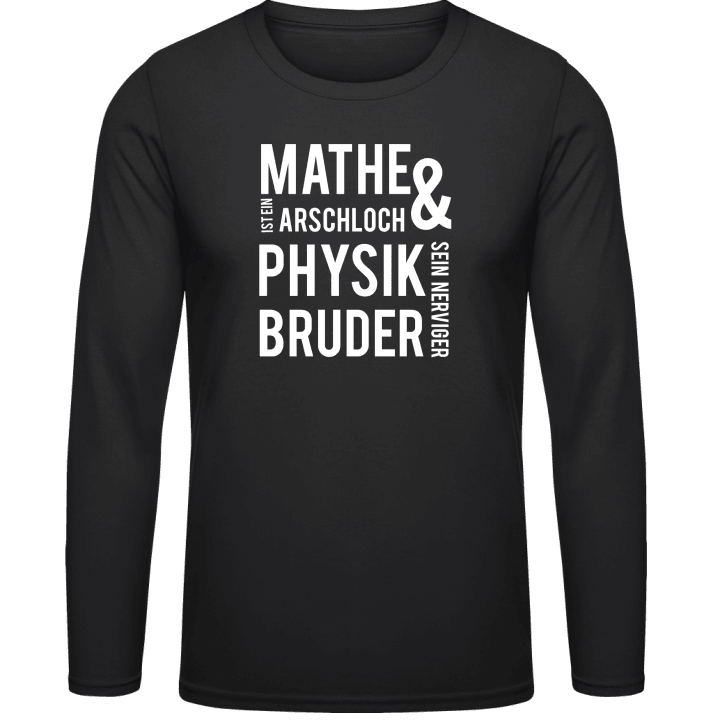 Mathe und Physik Shirt met lange mouwen contain pic