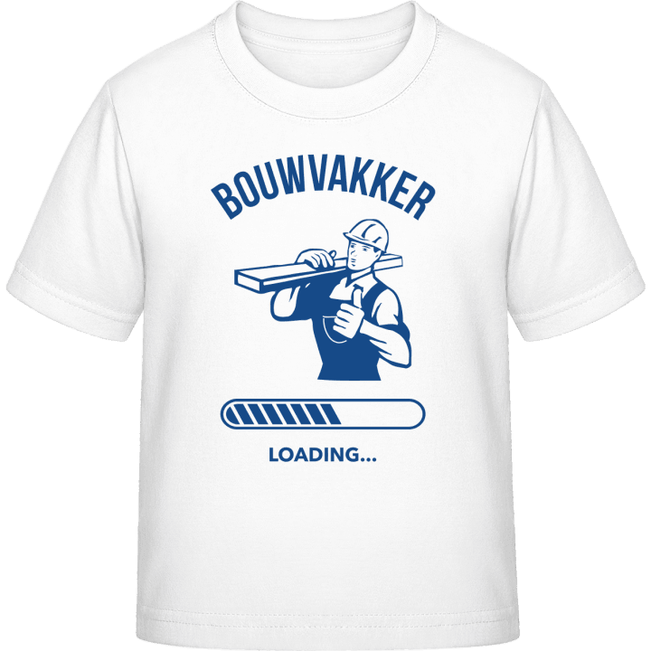 Bouwvakker Loading T-shirt pour enfants contain pic