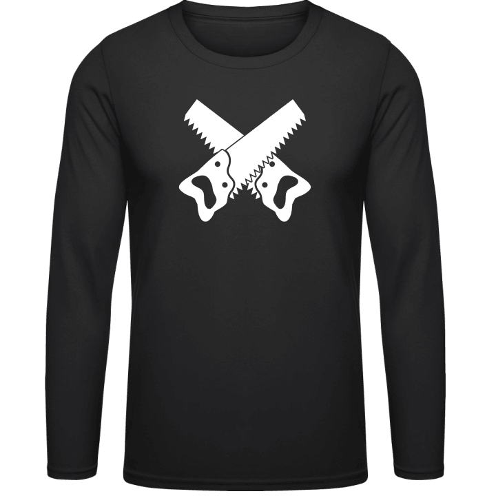 Saws Crossed T-shirt à manches longues contain pic