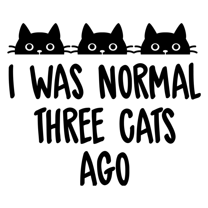 Normal Three Cats Ago Kvinnor långärmad skjorta 0 image