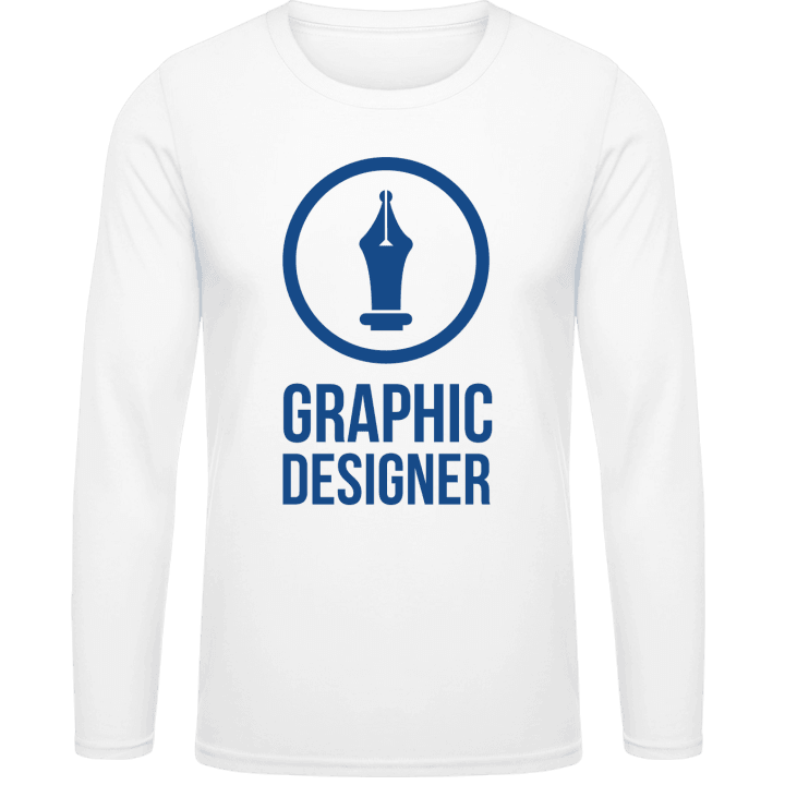 Graphic Designer Icon T-shirt à manches longues contain pic
