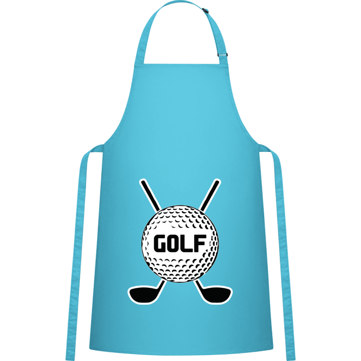 Golf Raqueta Delantal de cocina contain pic