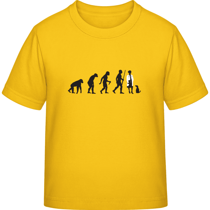 Female Veterinarian Evolution T-skjorte for barn contain pic