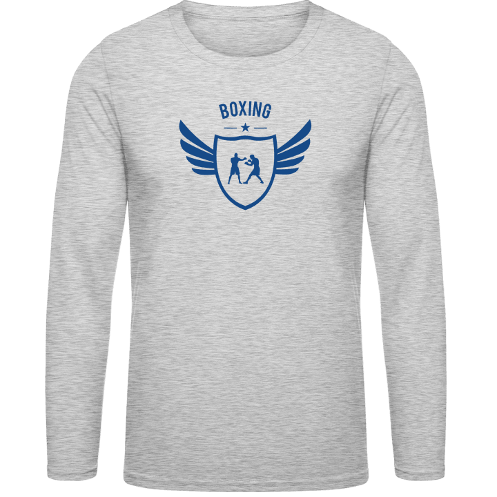 Boxing Winged T-shirt à manches longues contain pic