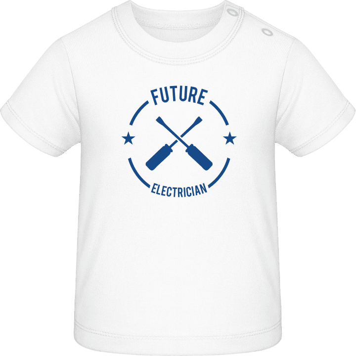 Future Electrician Camiseta de bebé contain pic