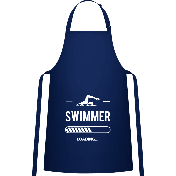 Swimmer Loading Kitchen Apron contain pic