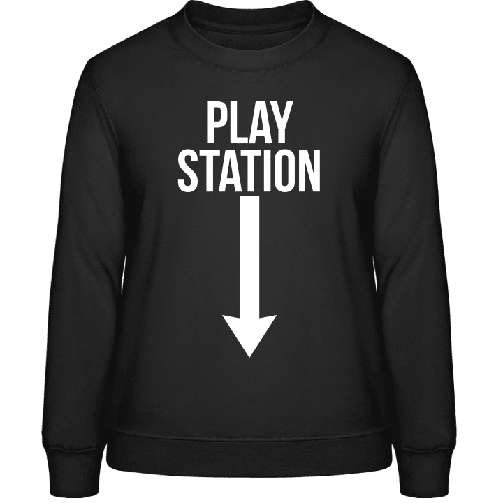 Play Station Arrow Sweatshirt för kvinnor contain pic