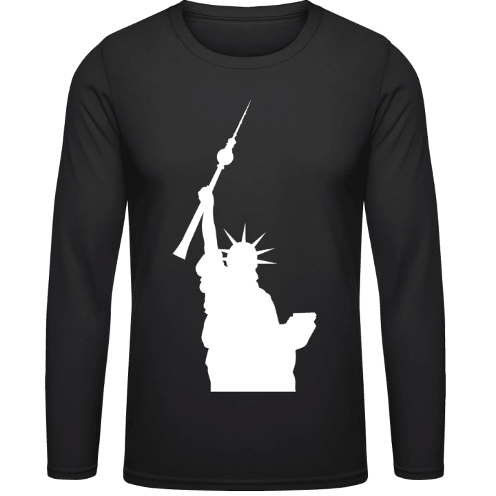 NY vs Berlin Shirt met lange mouwen contain pic